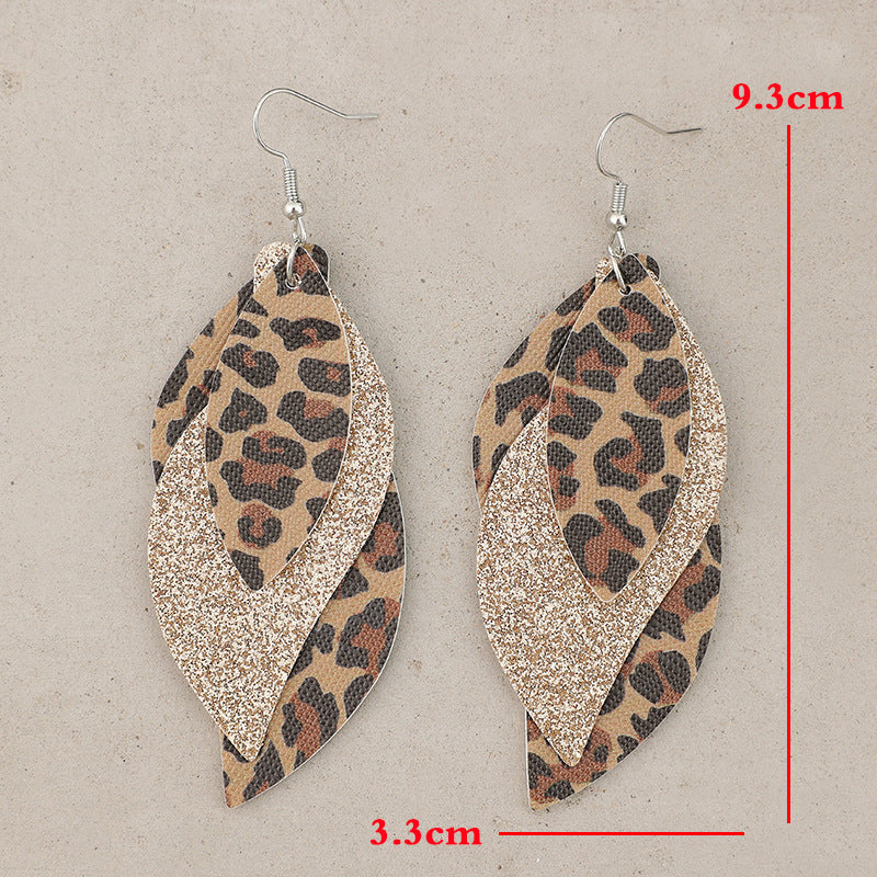 Leather Earrings for Women