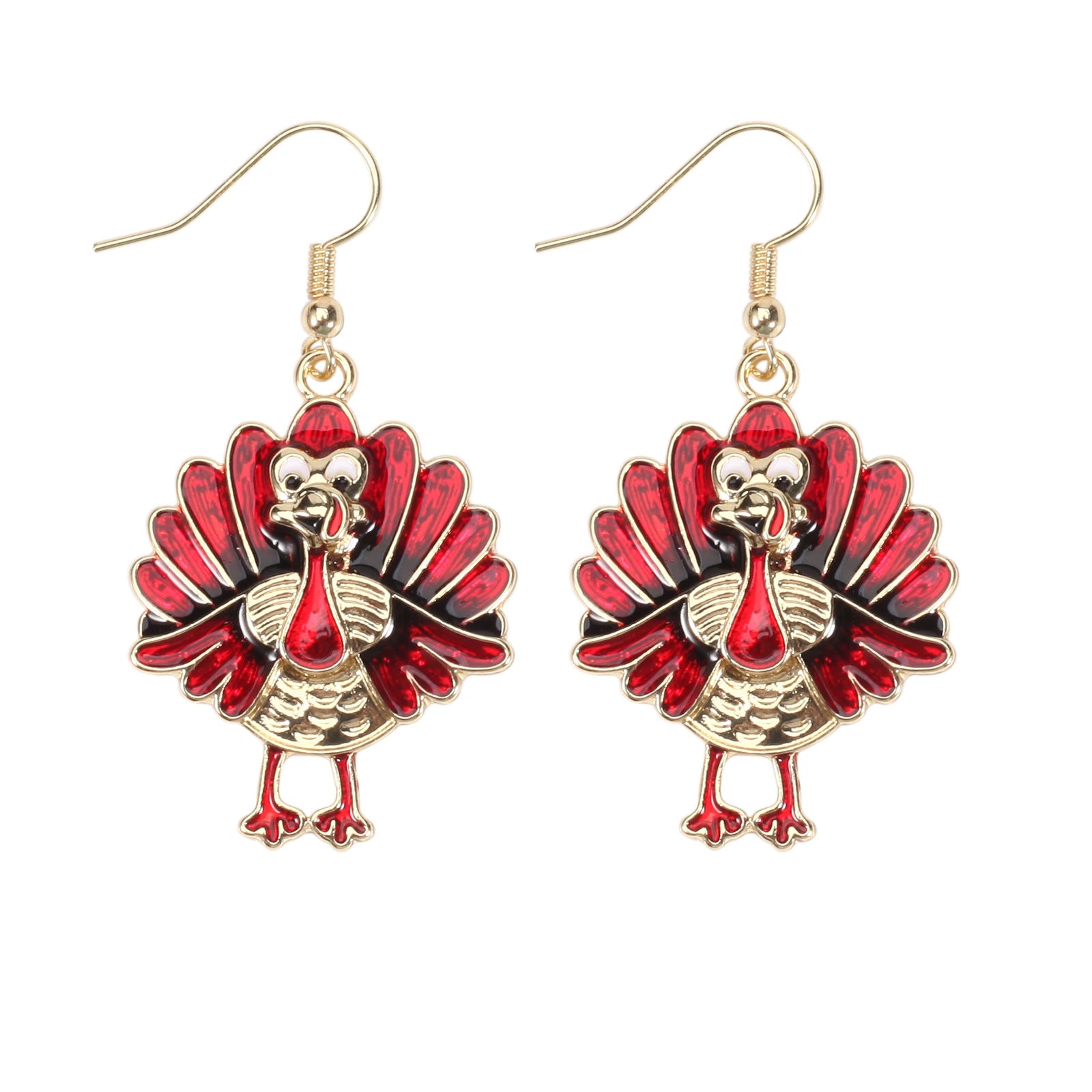 Thanksgiving Earrings Turkey - Pumpkin - Autumn - Maple Leaf - Grape -