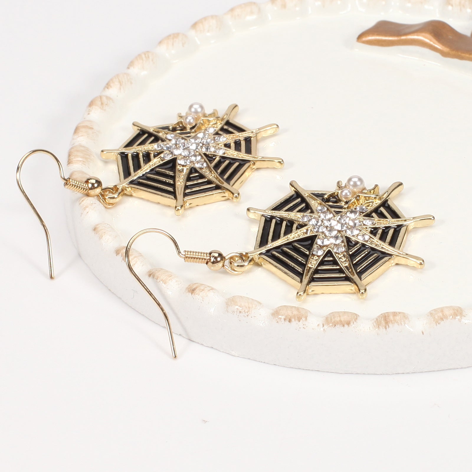 Halloween Earrings Featuring A Little Cat - A Screaming Ghost - A Pumpkin - A - product image 31