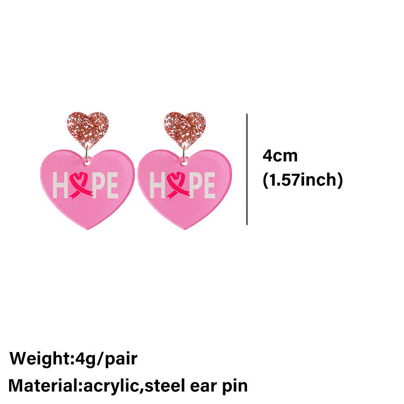 Cross Acrylic Earrings for Women - product image 9