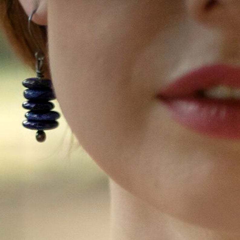 Cross Beaded Earrings for Women - product image 4