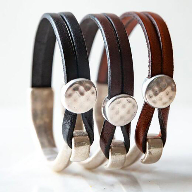 Vintage Leather Bracelet - product image 9