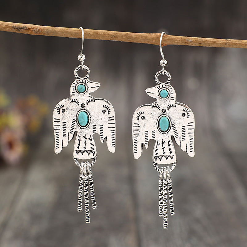 Turquoise Vintage Earrings - product image 2