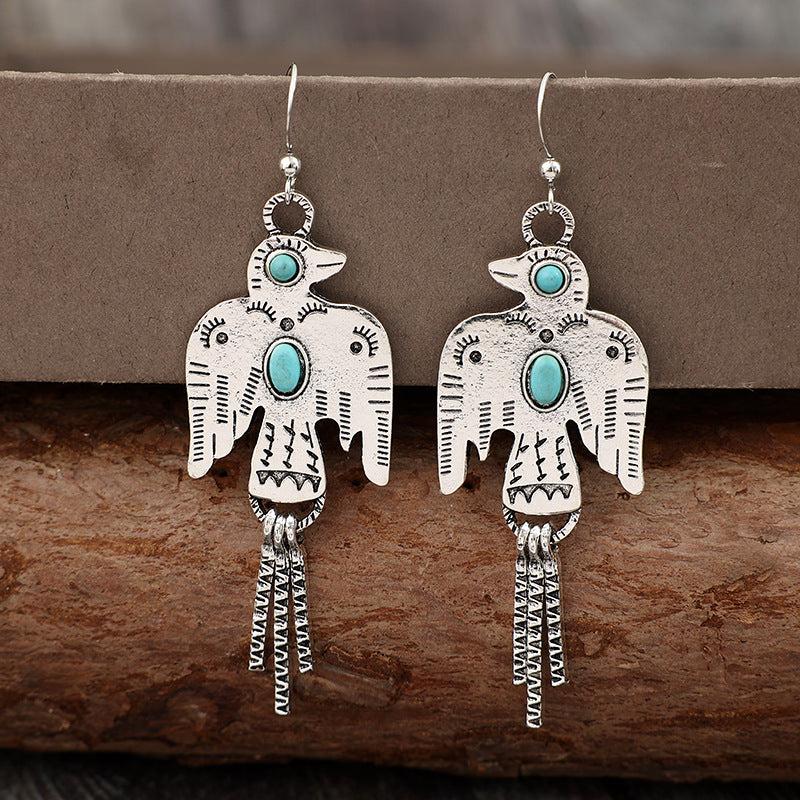 Turquoise Vintage Earrings - product image 3