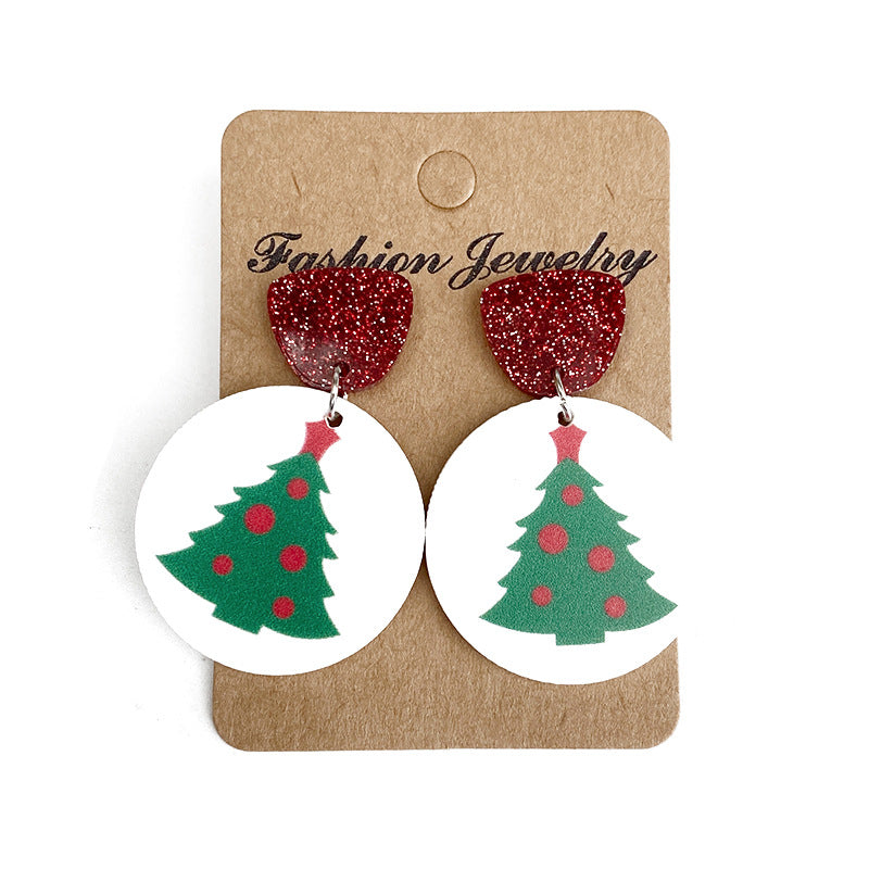 Cross Acrylic Earrings - product image 3