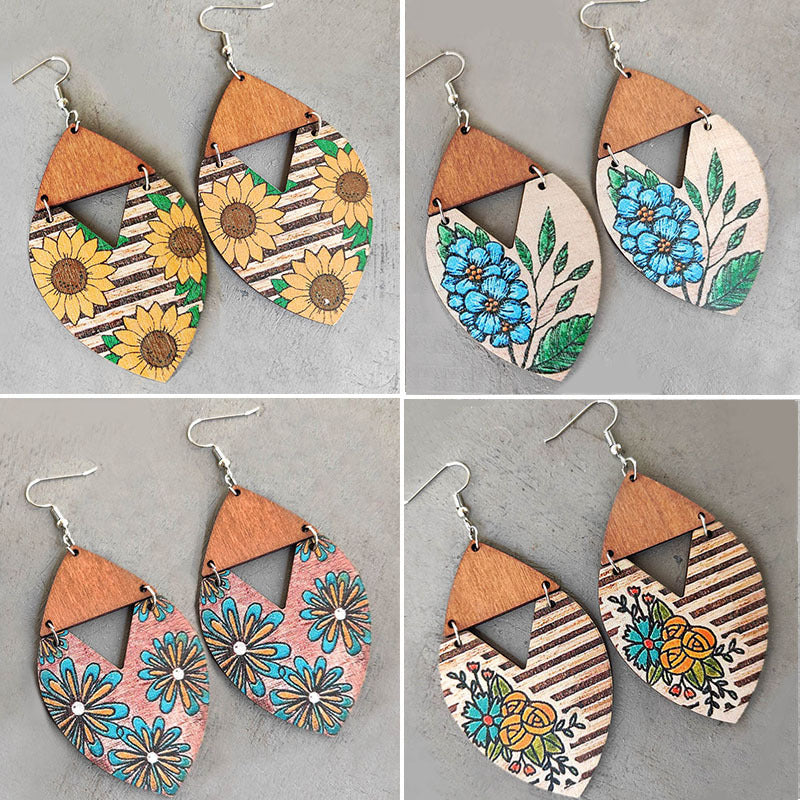 Boho Floral Earrings - product image 1