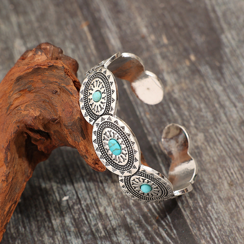 Turquoise Boho Vintage Bracelet - product image 3