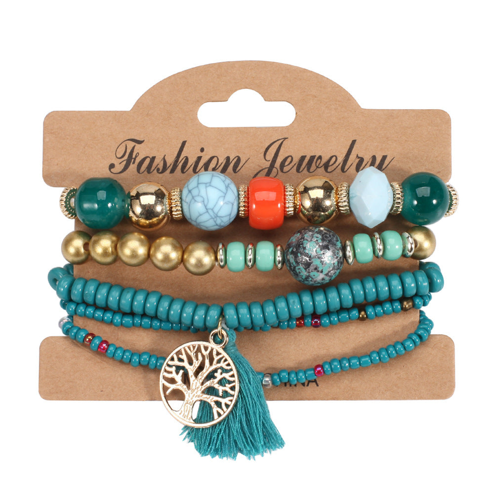Boho Beaded Crystal Bracelet - product image 9