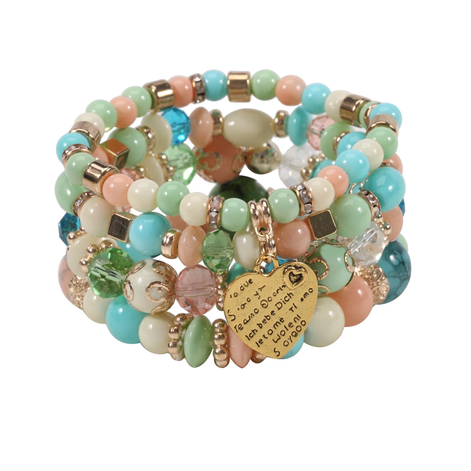 Boho Heart Beaded Bracelet - product image 2