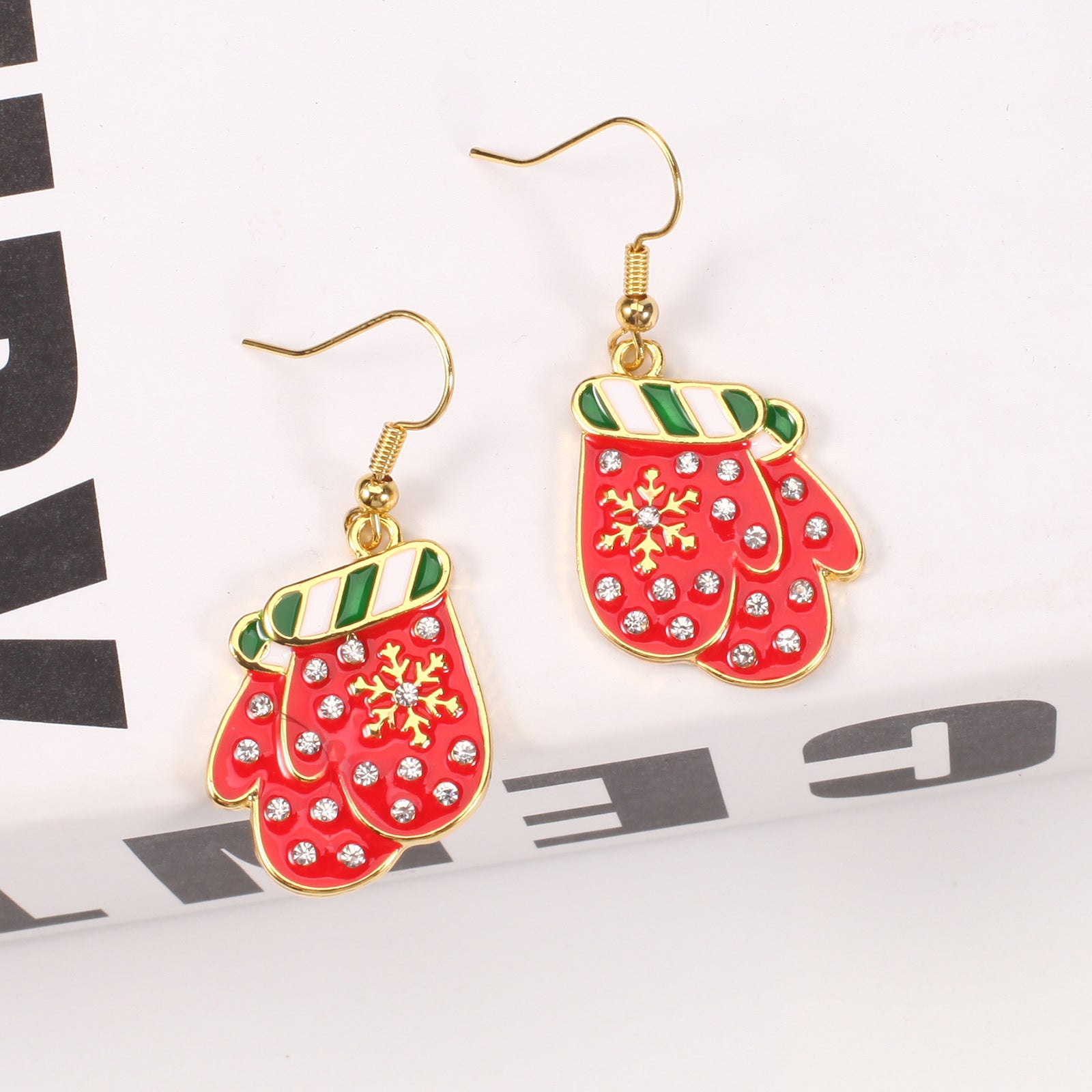 Christmas Earrings - Money Bag - Gift Box - Hat - Shoes - Gloves - Scarf - - product image 27