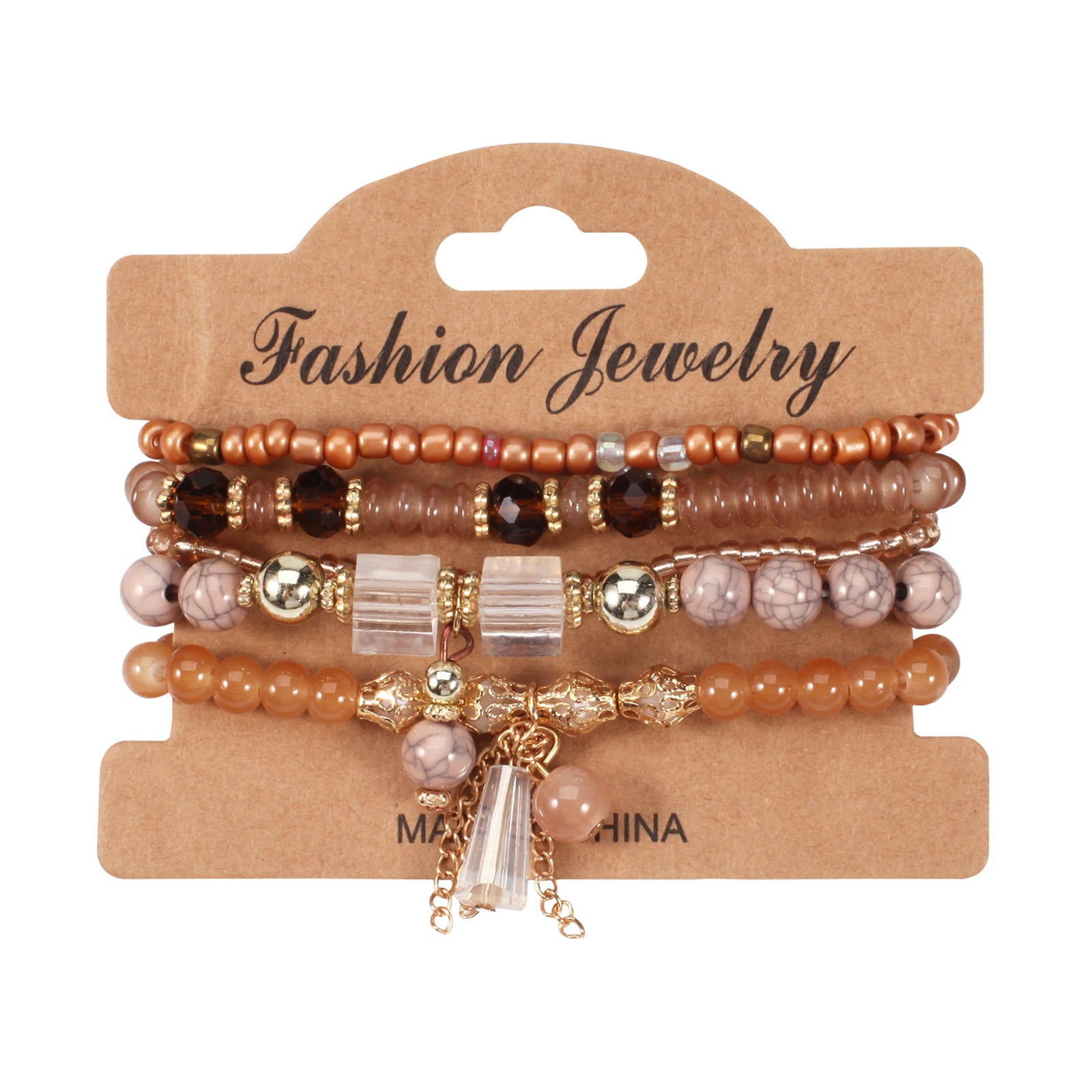 Boho Cross Crystal Necklace - product image 7