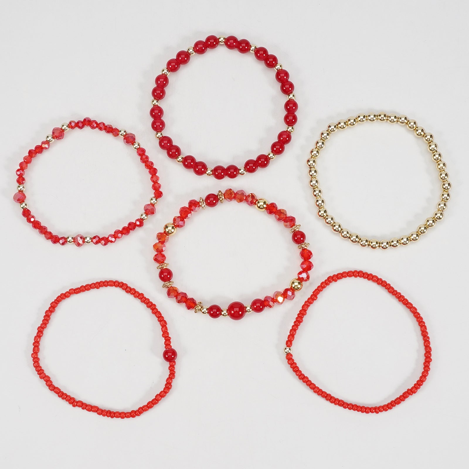 Boho Cross Beaded Bracelet for Women