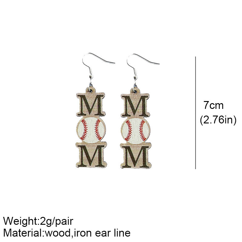 Cross Wood Earrings - product image 9