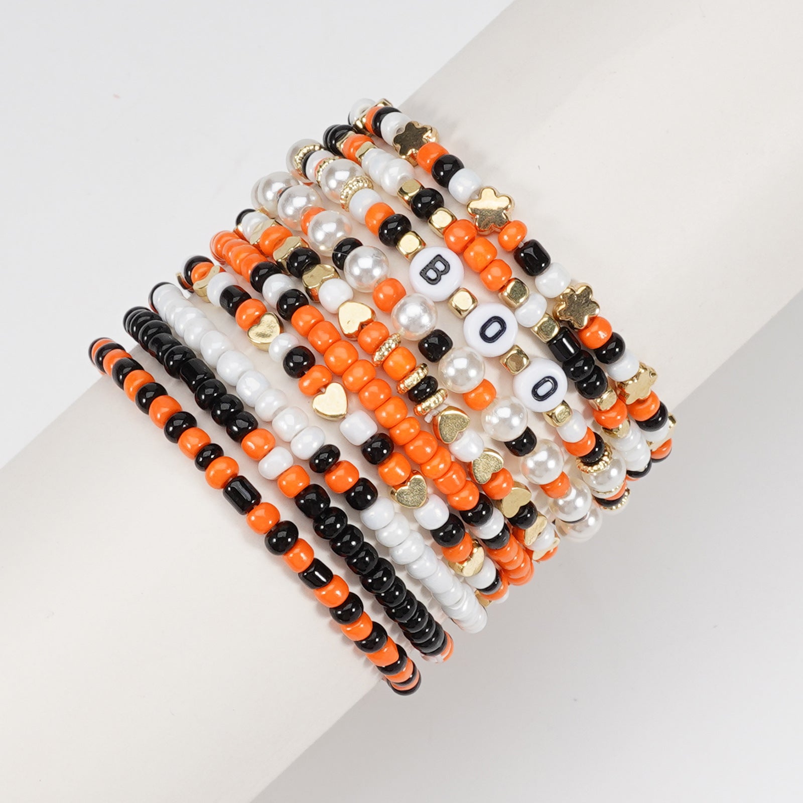 Cross Beaded Bracelet