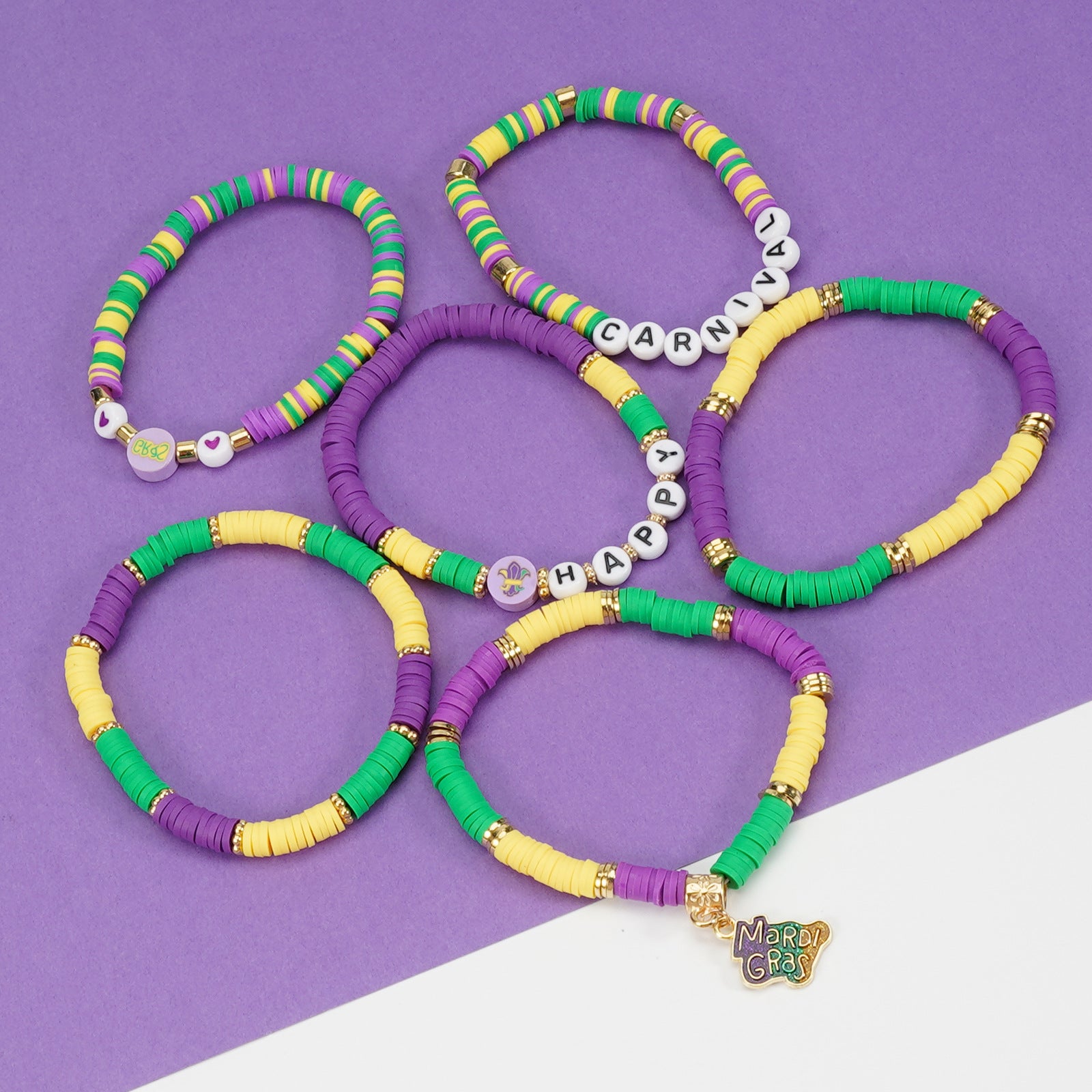Brazilian Carnival Bracelet Mardi Gras Hat - Face Mask - Pendant - - product image 29