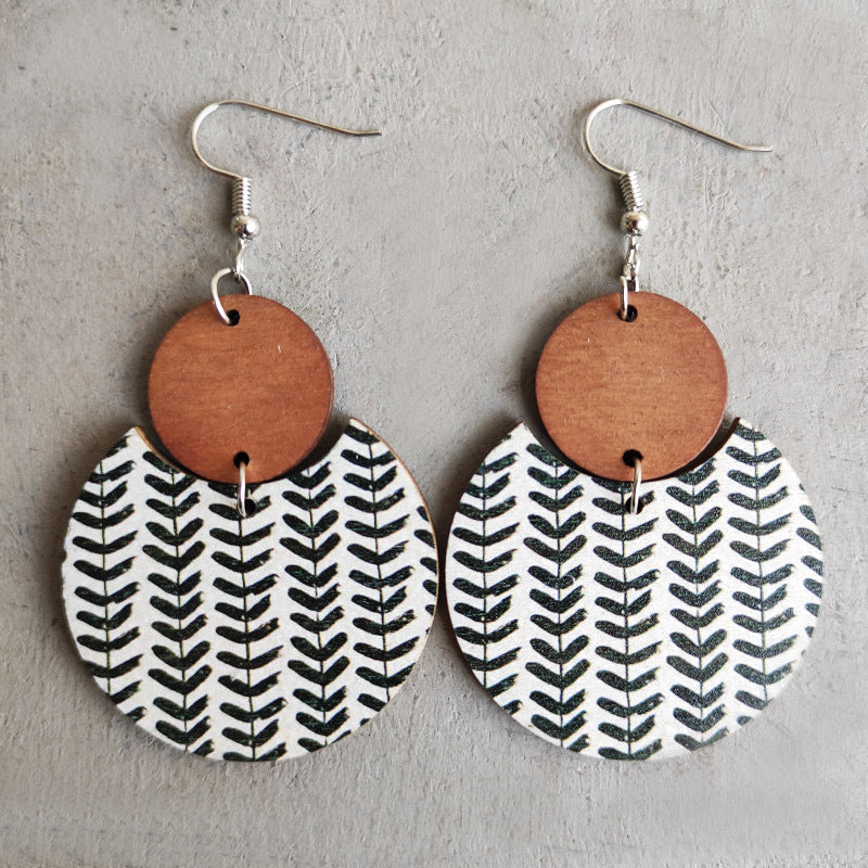 Boho Geometric Floral Earrings for Women - product image 3