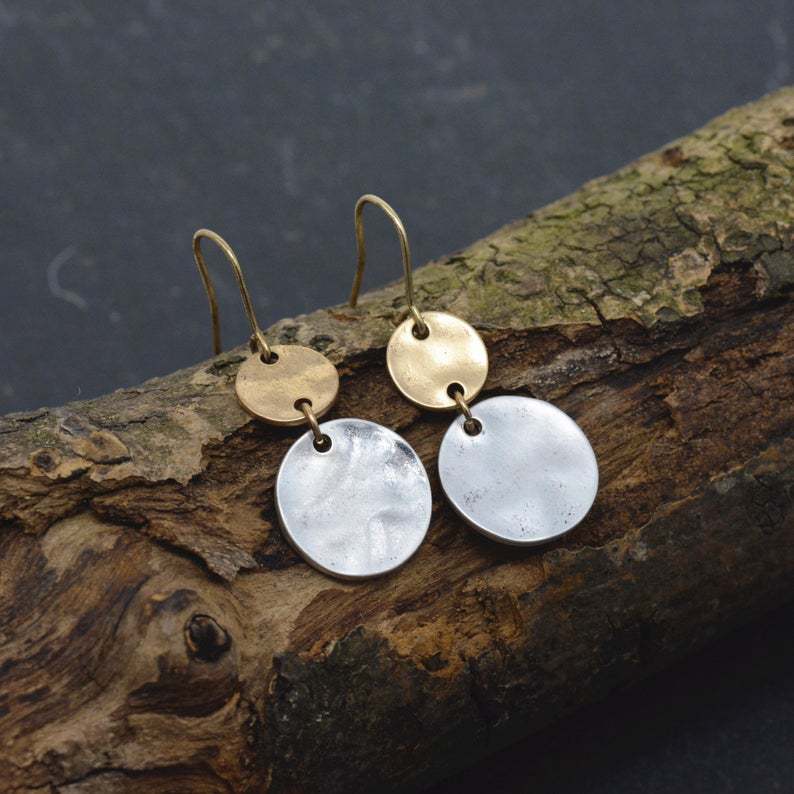 Vintage Cross Earrings - product image 1