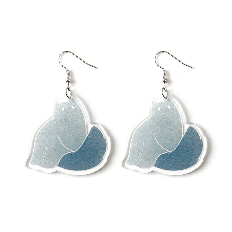 Statement Cross Acrylic Earrings - product image 5