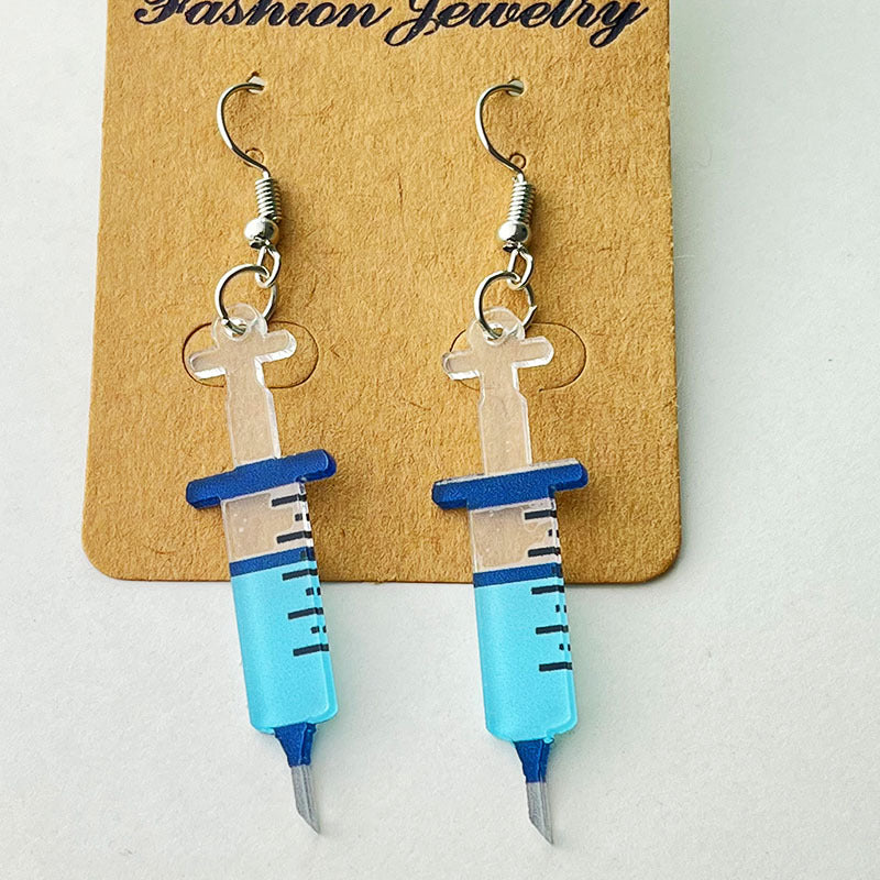 Cross Acrylic Earrings - product image 6