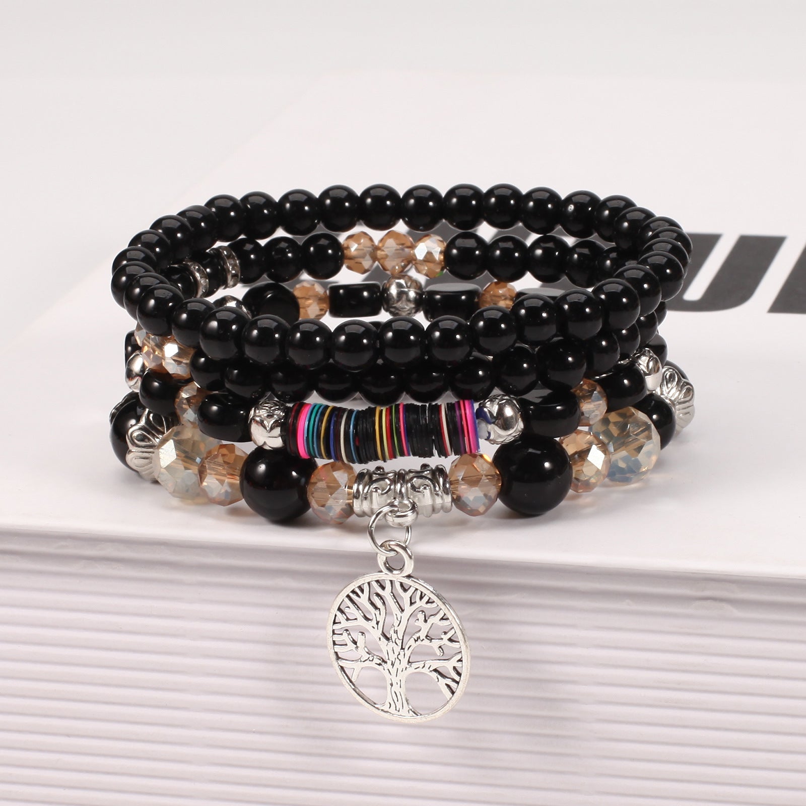 Boho Beaded Crystal Jewelry Set - product image 16