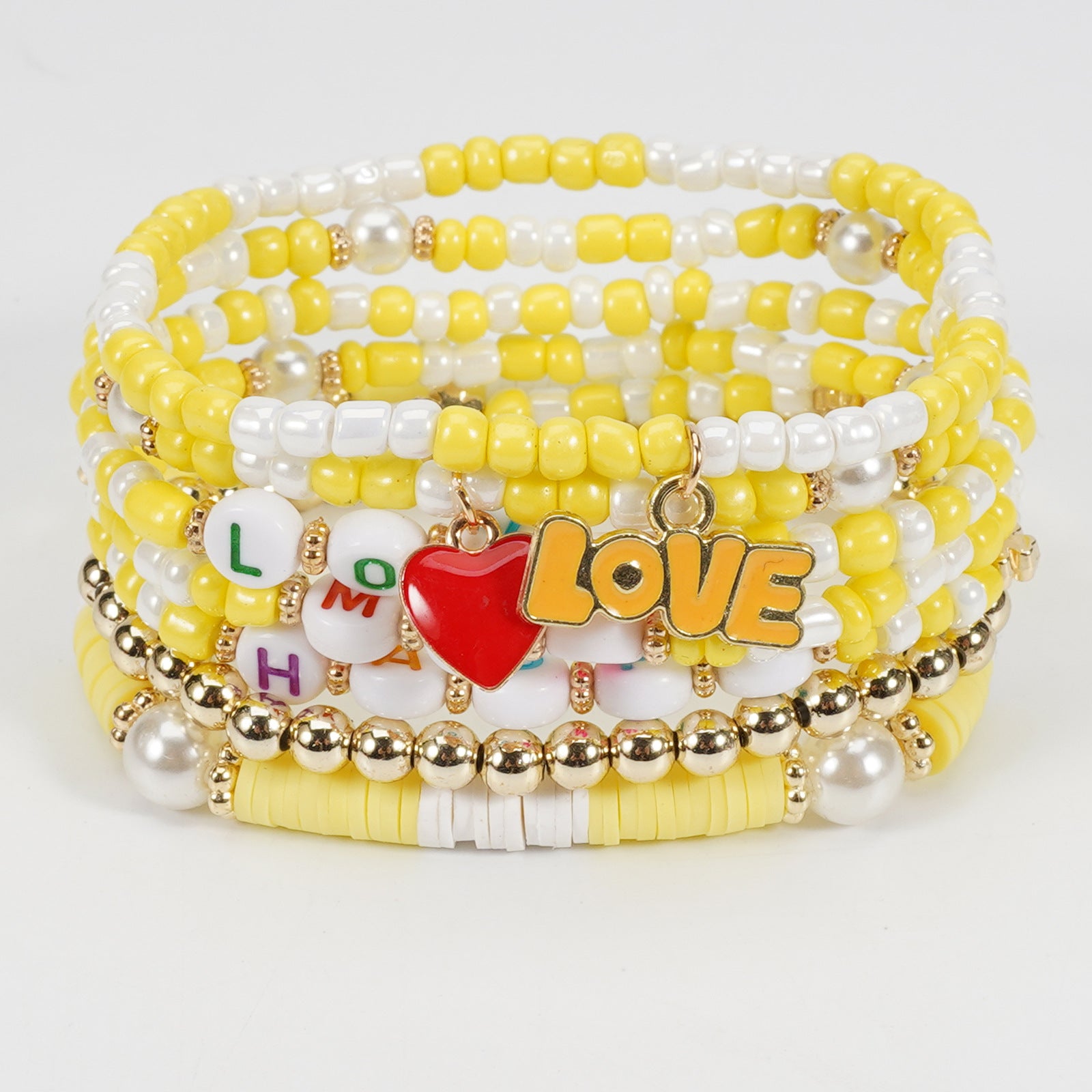 Floral Heart Cross Bracelet - product image 17