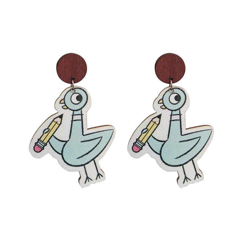 Duck Teaching and Reading Earrings - Cute Earrings for Students and Teachers - product image 5