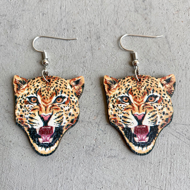 Statement Cross Wood Earrings - product image 8