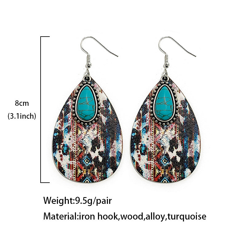 Western Vintage Cross Earrings - product image 4