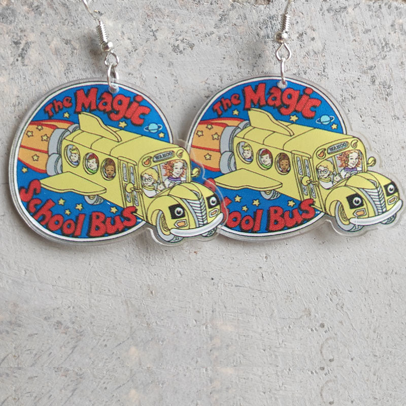 Cross Resin Earrings