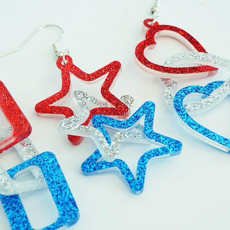 Heart Cross Earrings - product image 12