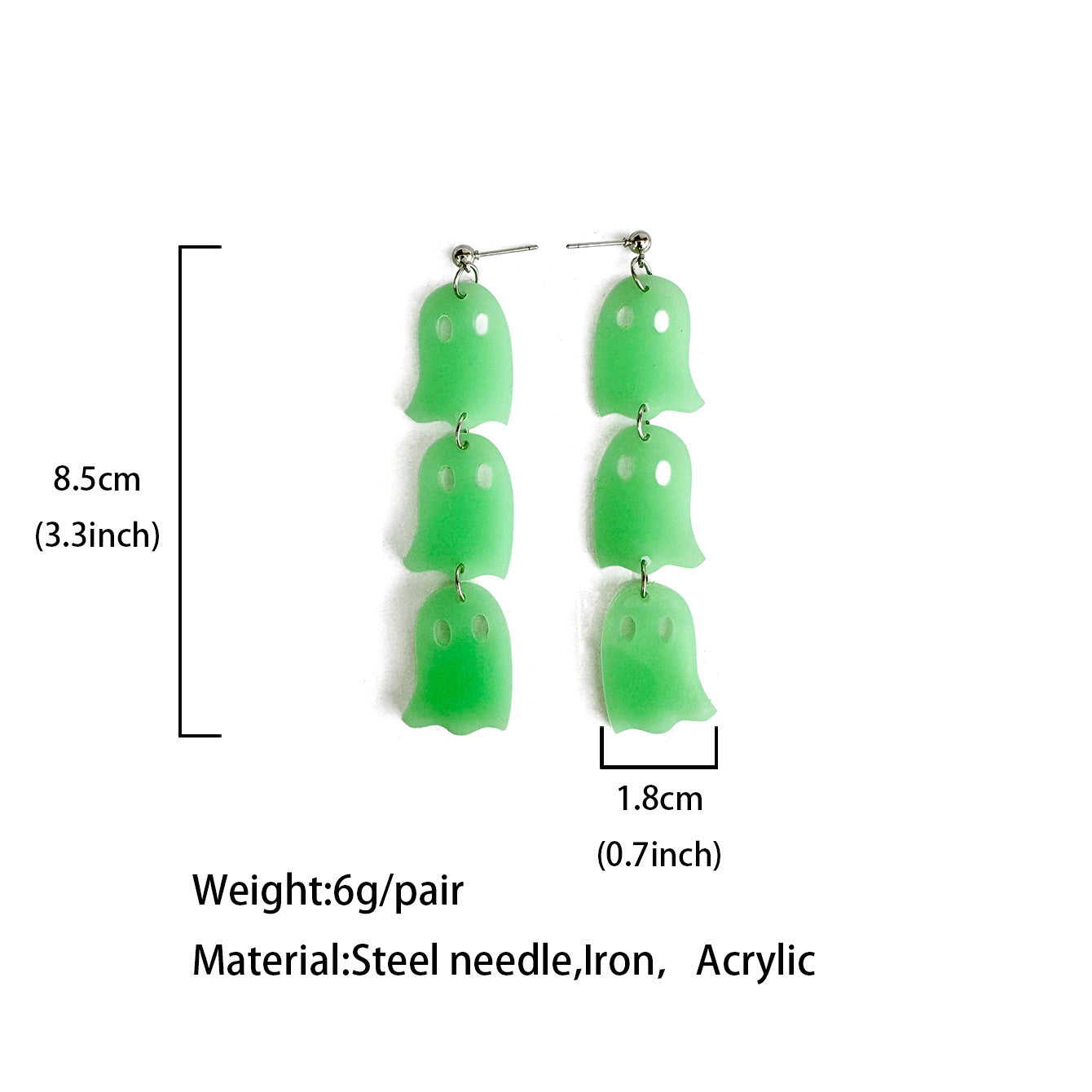 Acrylic Earrings - product image 4