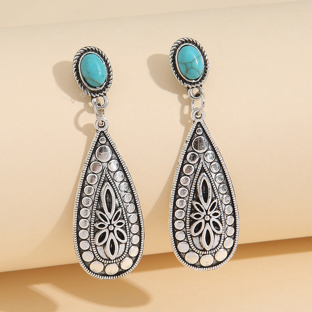 Turquoise Vintage Earrings for Women - product image 6