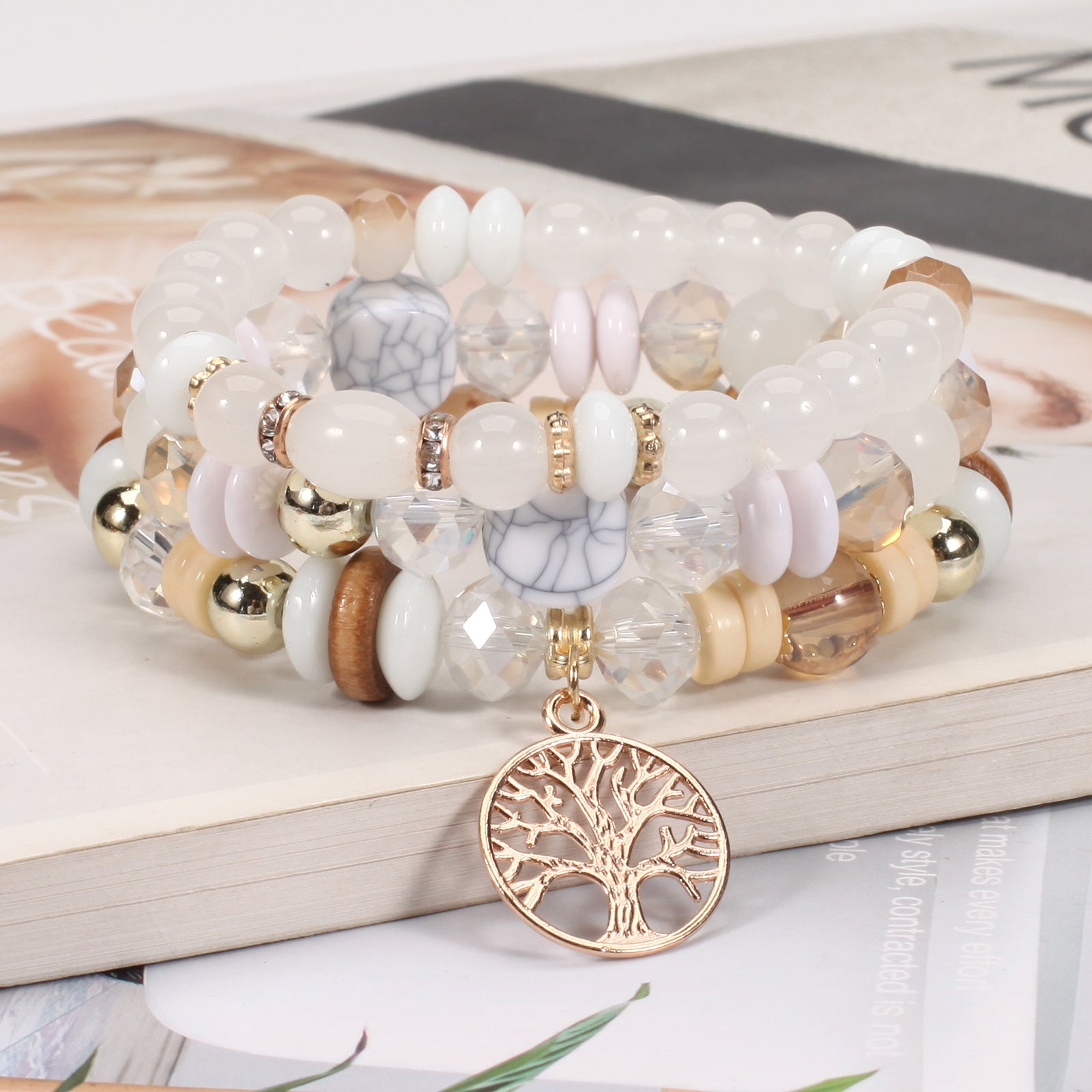 Boho Beaded Bracelet for Women