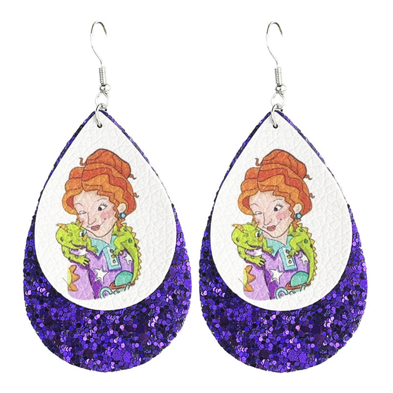 Leather Earrings - product image 3