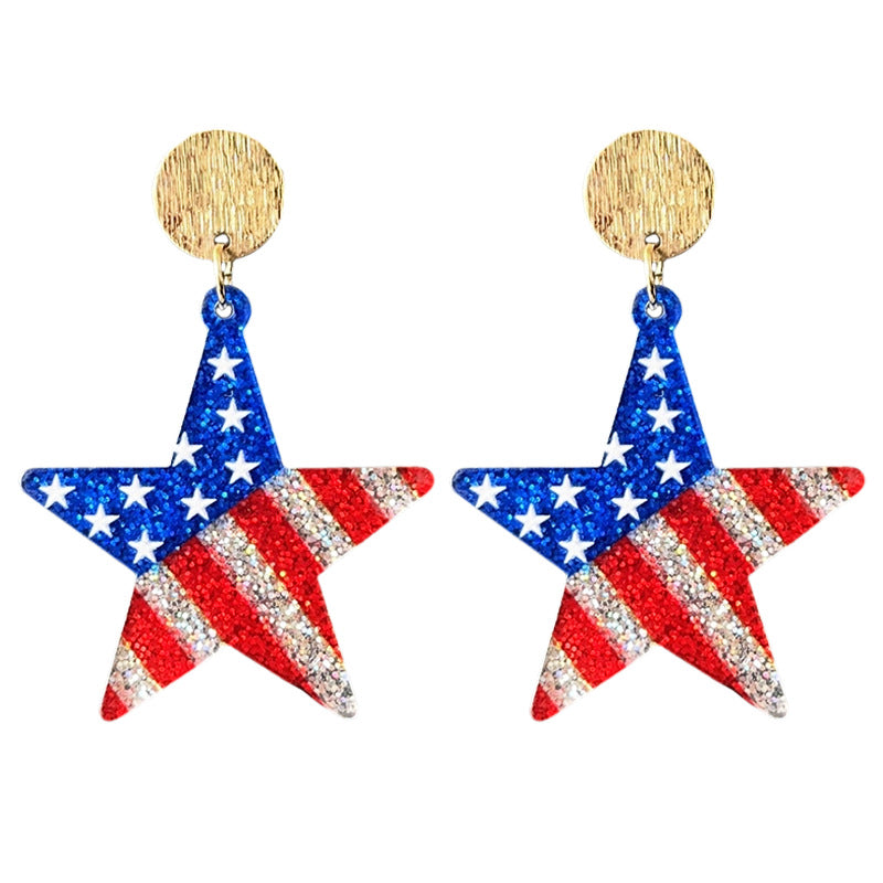 Heart Acrylic Earrings - product image 6