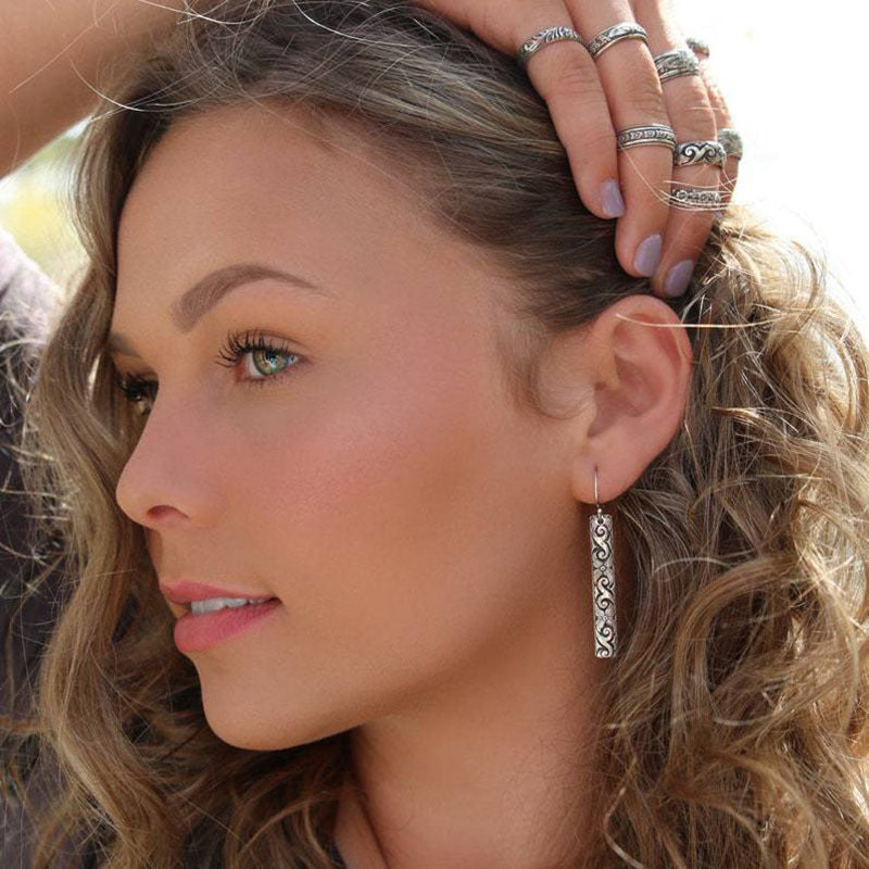 Vintage Geometric Earrings for Women - product image 4
