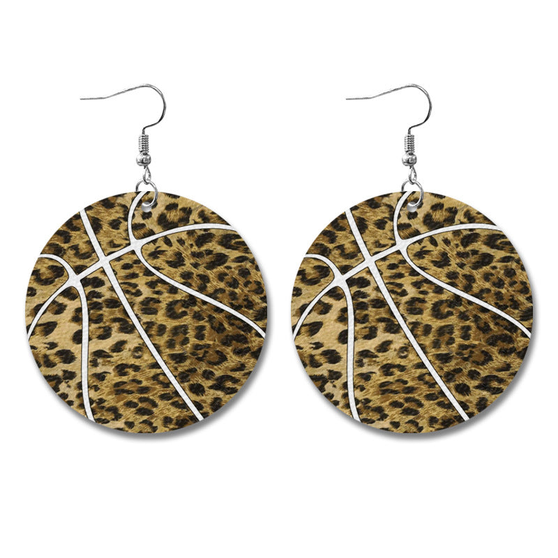 Heart Cross Leather Earrings - product image 6
