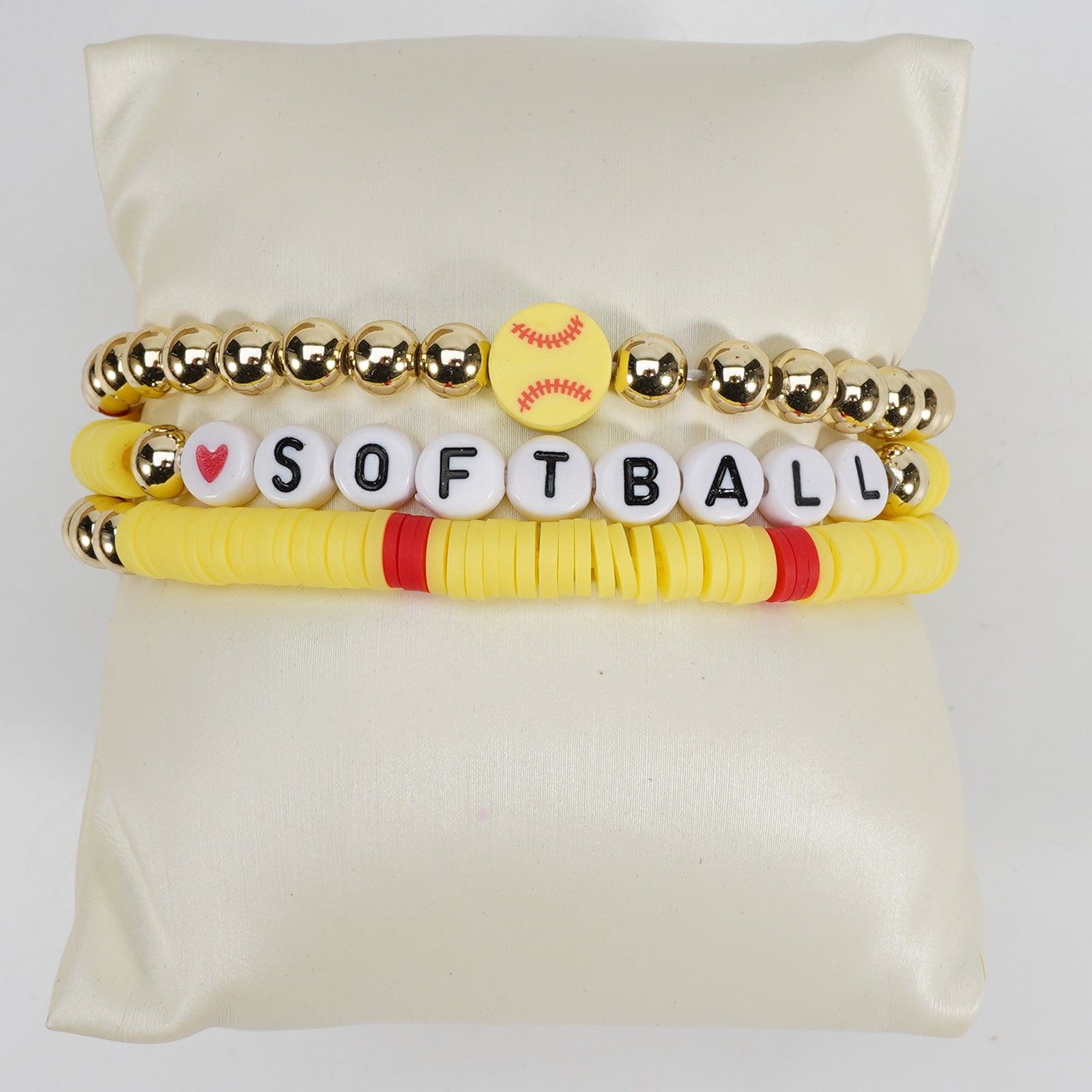 Cross Beaded Bracelet