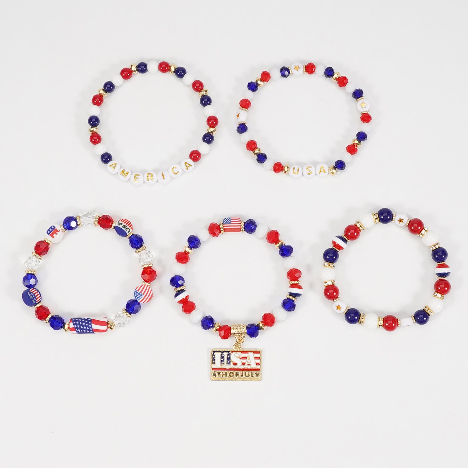 Flag Beaded Bracelet - product image 26
