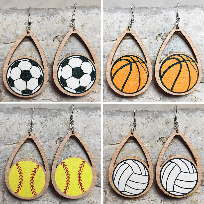 Wood Earrings - product image 1
