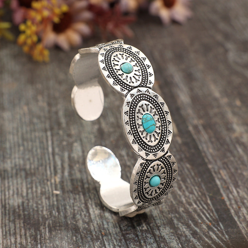 Turquoise Boho Vintage Bracelet - product image 4