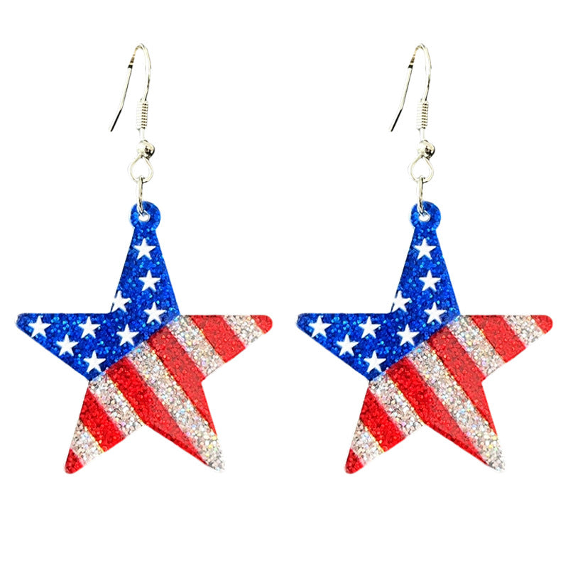 Heart Acrylic Earrings - product image 13