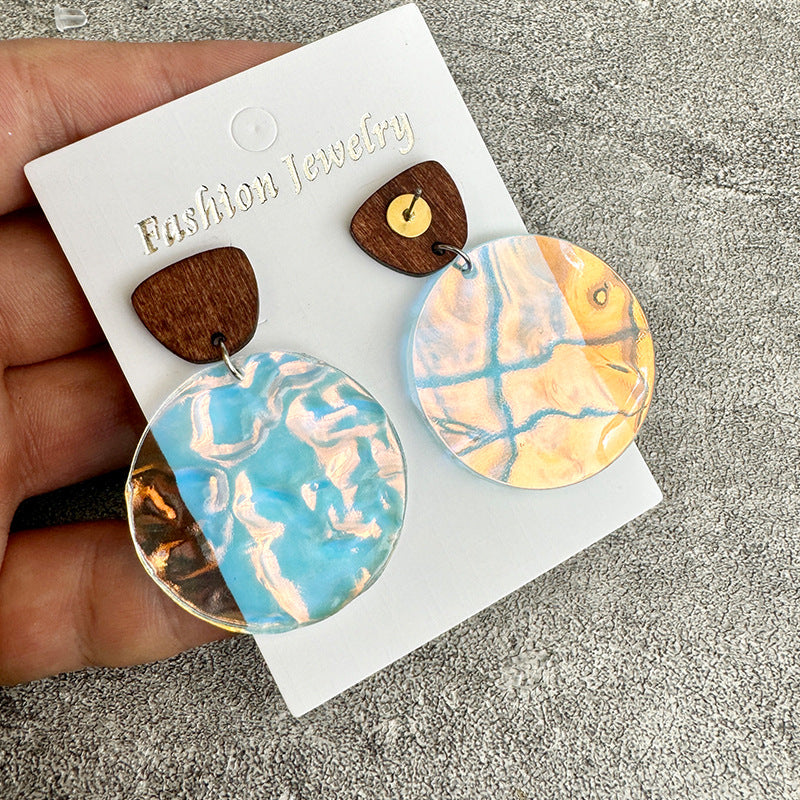 Cross Acrylic Earrings - product image 3
