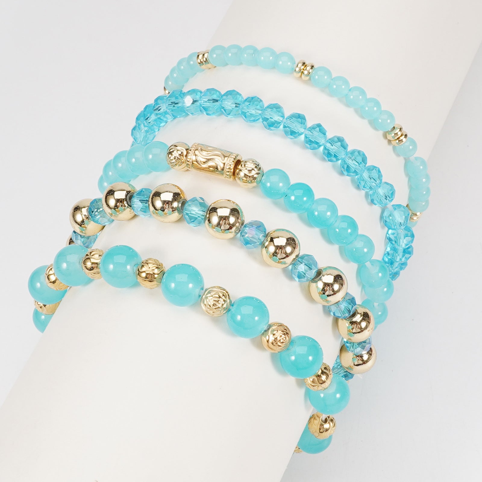 Boho Cross Beaded Bracelet for Women