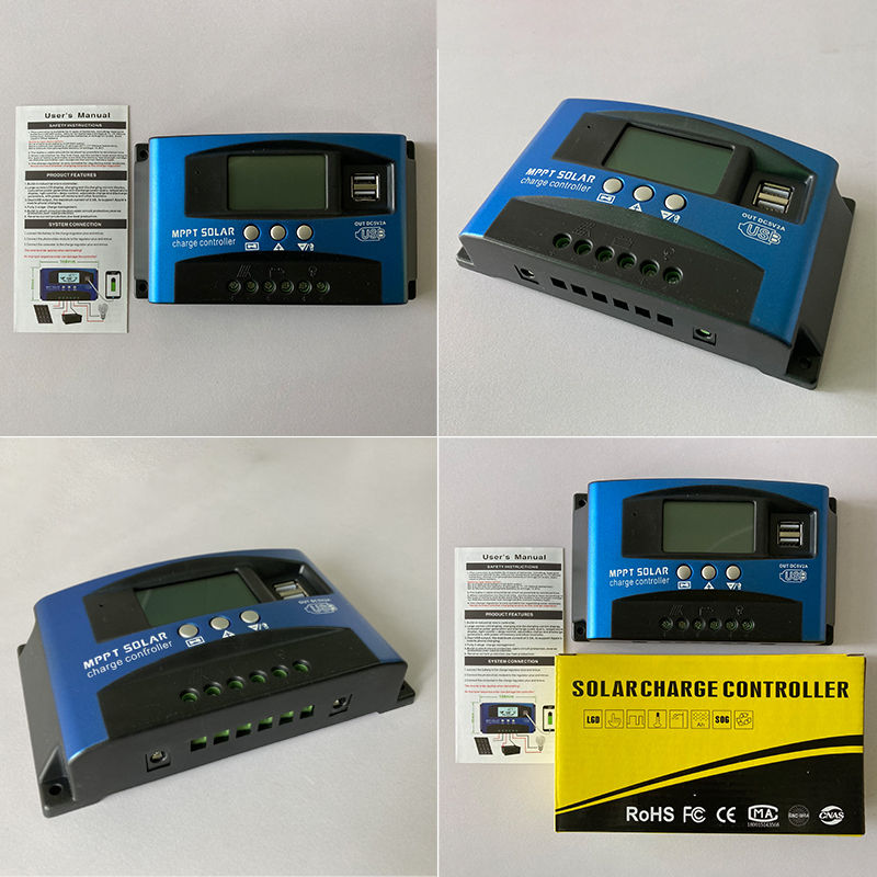Ewonly ชาร์จเจอร์ 12v24v mppt solar charger controlle 30A-100A ชาร์จ เจอร์ ชาจเจอร์โซล่า ชารต์เจอร์ ชาร์จเจอร์โซล่าเซลล์