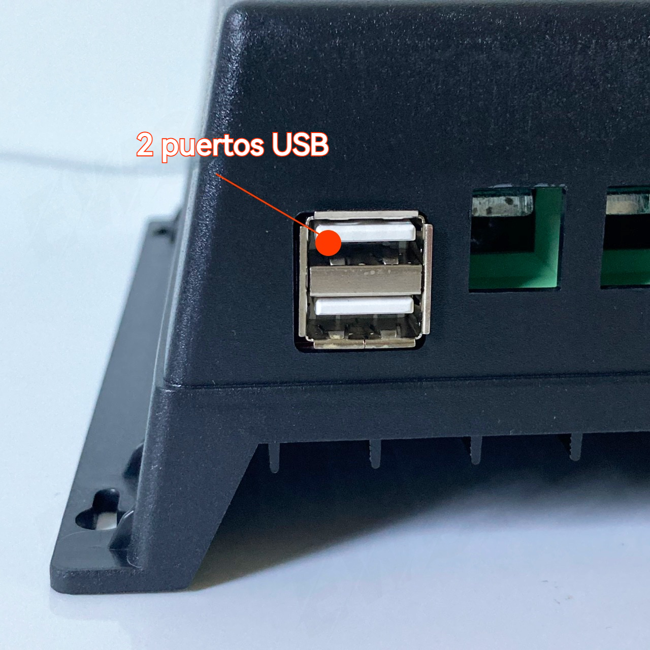 Controlador de Carga Solar MPPT 100A con Pantalla LCD y Doble USB - Regulador Solar Automático 12V/24V/36V/48V Compatible con Baterías de Plomo-Ácido/Litio, Controlador MPPT para Paneles Solares y Sistemas de Baterías