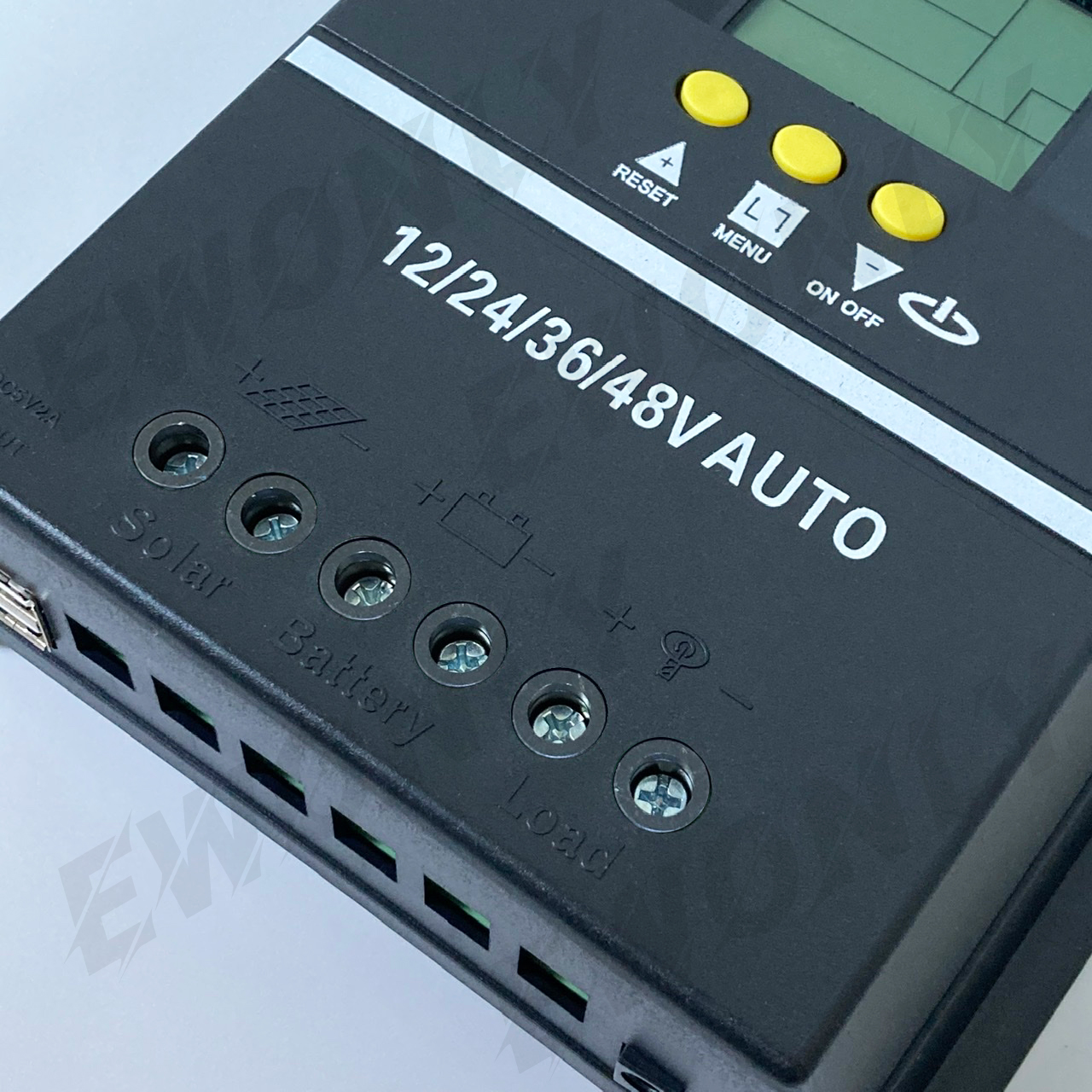 100A MPPT Solar Charge Controller 12V 24V 36V 48V LCD Display Battery Intelligent Regulator Max 100V Input Dual USB For Lead-Acid/Lithium, Auto Solar Charger for Solar Panels and Batteries