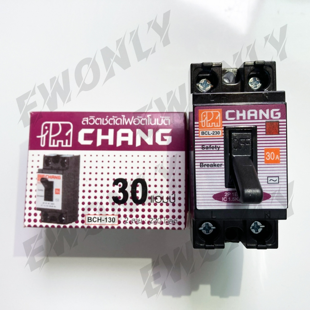 Ewonly MPPT Solar Charger Controlle ชาจเจอร์โซล่า 30A-100A ชาร์จเจอร์ 12v24v + 3pcs CHANG เซฟตี้ เบรกเกอร์ 2P 220V 30A