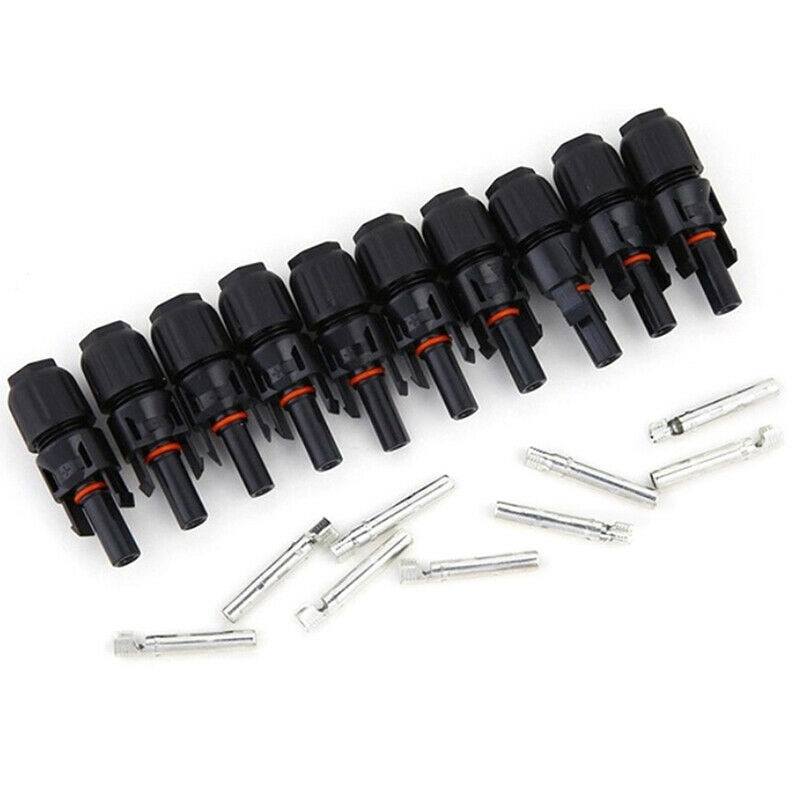 10 Pairs, Solar Plug MC4 Plug Male Female Solar Panel Plugs For 2.5/4/6 Mm2 Solar Cable Solar System Solar Panel Photovoltaic Connector