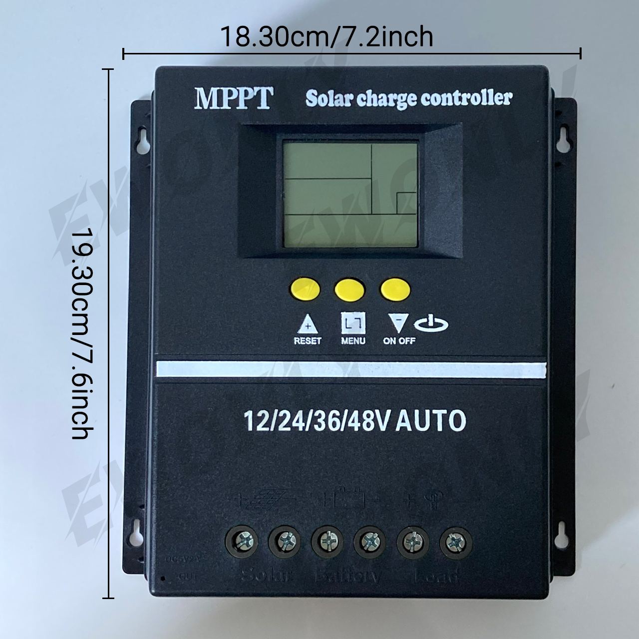100A MPPT Solar Charge Controller 12V 24V 36V 48V LCD Display Battery Intelligent Regulator Max 100V Input Dual USB For Lead-Acid/Lithium, Auto Solar Charger for Solar Panels and Batteries